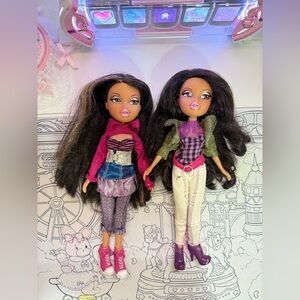 Bratz dolls twins Keelin and Sorrel
